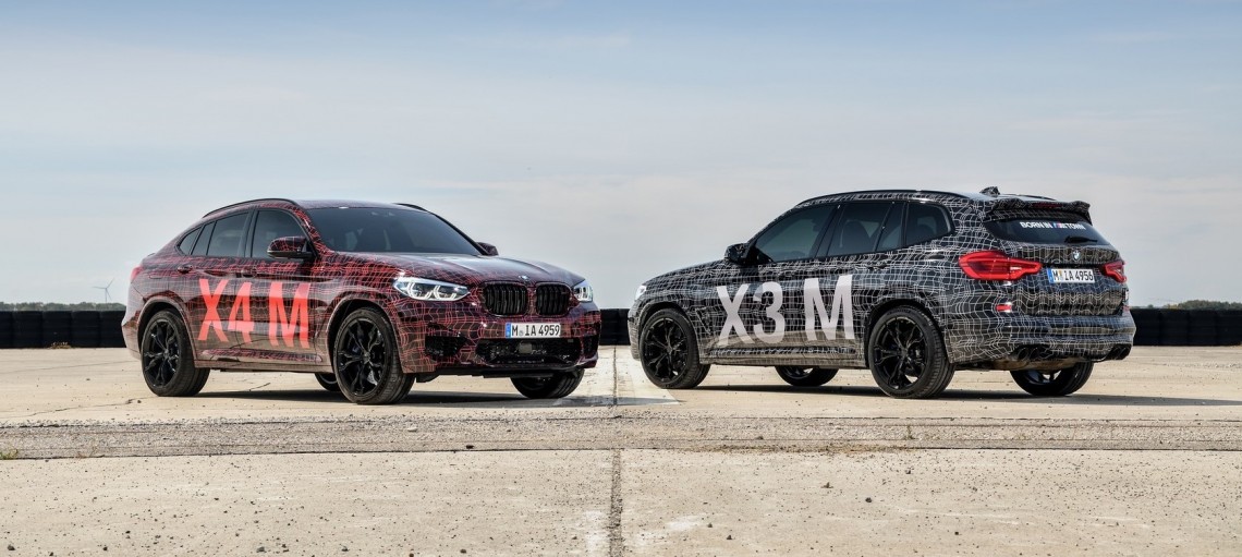 Прогріваюче коло: перша офіційна презентація BMW X3 M і BMW X4 M на Нюрбургринзі.
